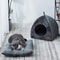 Warm Closed Triangle Cat House Thickened Deep Sleep Tent Bed For Cats And Small Dogs 8
