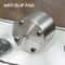 Stainless Steel Cat Water Fountain With LED Auto Power Off Non Slip Mat For Pets 3