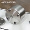 Stainless Steel Cat Water Fountain With LED Auto Power Off Non Slip Mat For Pets 3