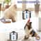 Stainless Steel Cat Water Fountain With LED Auto Power Off Non Slip Mat For Pets 5