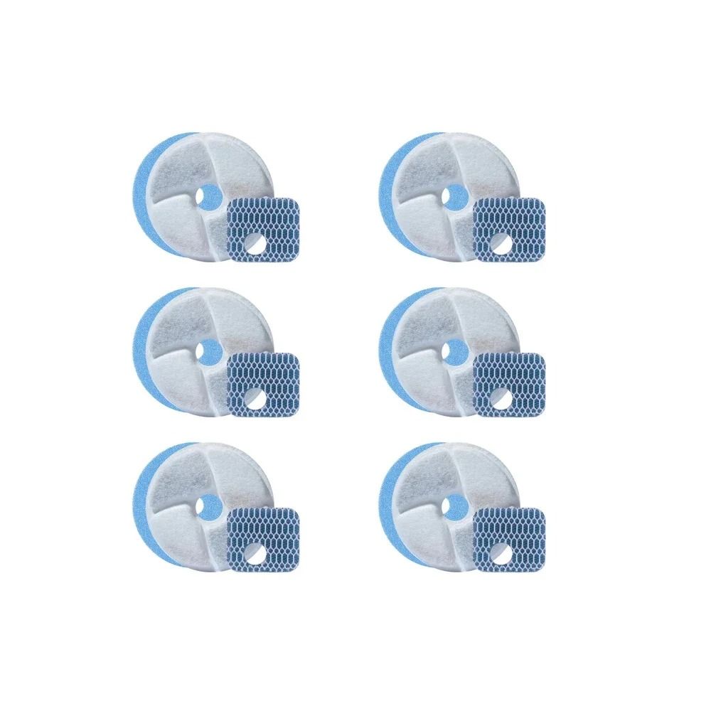 Cat Water Fountain Replacement Filters For Stainless Steel 2L Pet Dispensers Cleaner Drinking Water 2