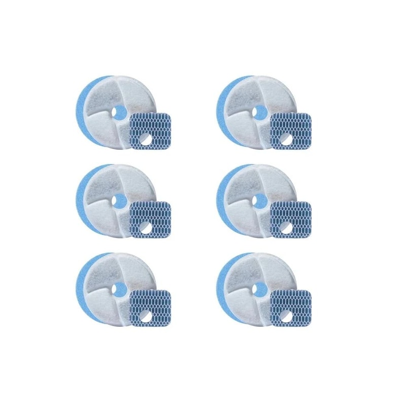 Cat Water Fountain Replacement Filters For Stainless Steel 2L Pet Dispensers Cleaner Drinking Water 2