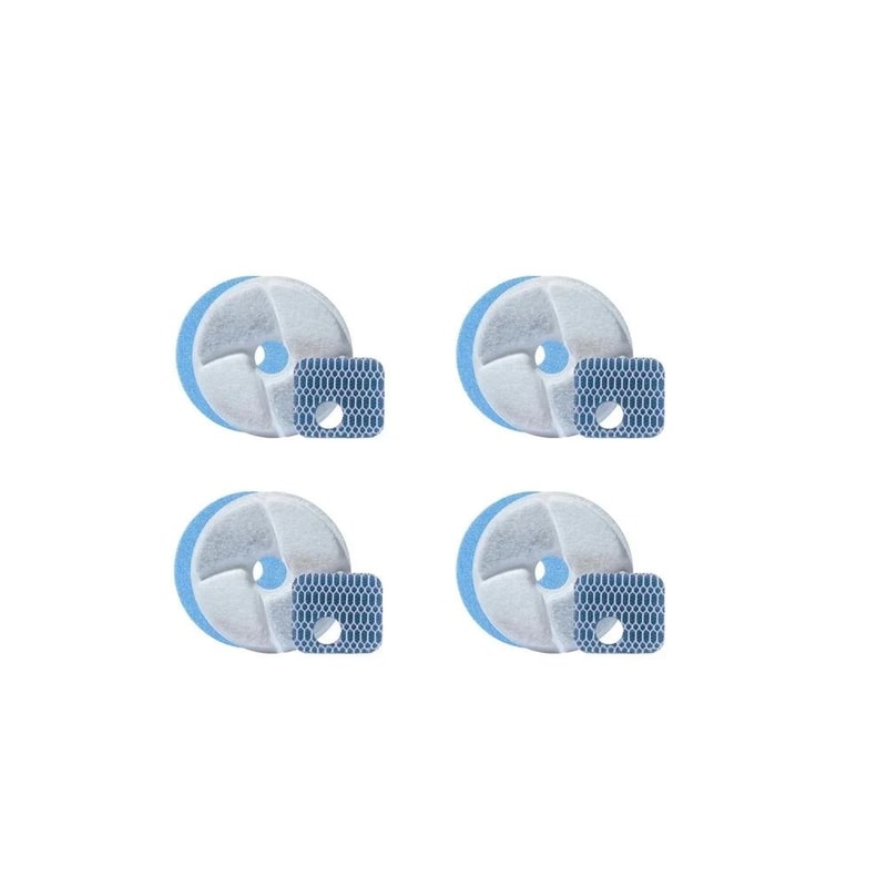 Cat Water Fountain Replacement Filters For Stainless Steel 2L Pet Dispensers Cleaner Drinking Water 1