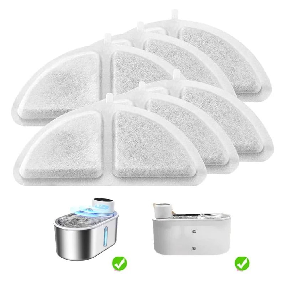 Activated Carbon Resin Cat Water Fountain Filter Element For Cleaner Dog Cat Dispenser Water 0