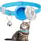 AirTag Cat Collar With QR ID Tag Reflective Breakaway Pet Tracker Holder 12