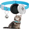 AirTag Cat Collar With QR ID Tag Reflective Breakaway Pet Tracker Holder 3
