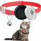 AirTag Cat Collar With QR ID Tag Reflective Breakaway Pet Tracker Holder 9