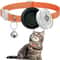 AirTag Cat Collar With QR ID Tag Reflective Breakaway Pet Tracker Holder 10