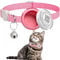 AirTag Cat Collar With QR ID Tag Reflective Breakaway Pet Tracker Holder 4