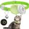 AirTag Cat Collar With QR ID Tag Reflective Breakaway Pet Tracker Holder 11