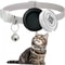 AirTag Cat Collar With QR ID Tag Reflective Breakaway Pet Tracker Holder 2