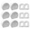 Pet Fountain Filters Replacement Set For PetSafe Avalon Pagoda Sedona 1