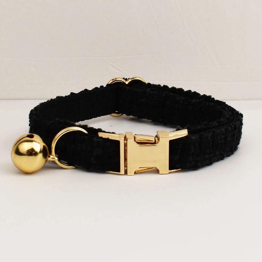 Personalized Cat Collar And Leash Set With Bell And Engraved ID Tag 6