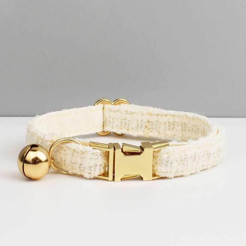 Personalized Cat Collar And Leash Set With Bell And Engraved ID Tag 7