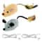Rechargeable Interactive Cat Mouse Toy With LED Glow And Remote Control 5