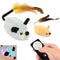 Rechargeable Interactive Cat Mouse Toy With LED Glow And Remote Control 0