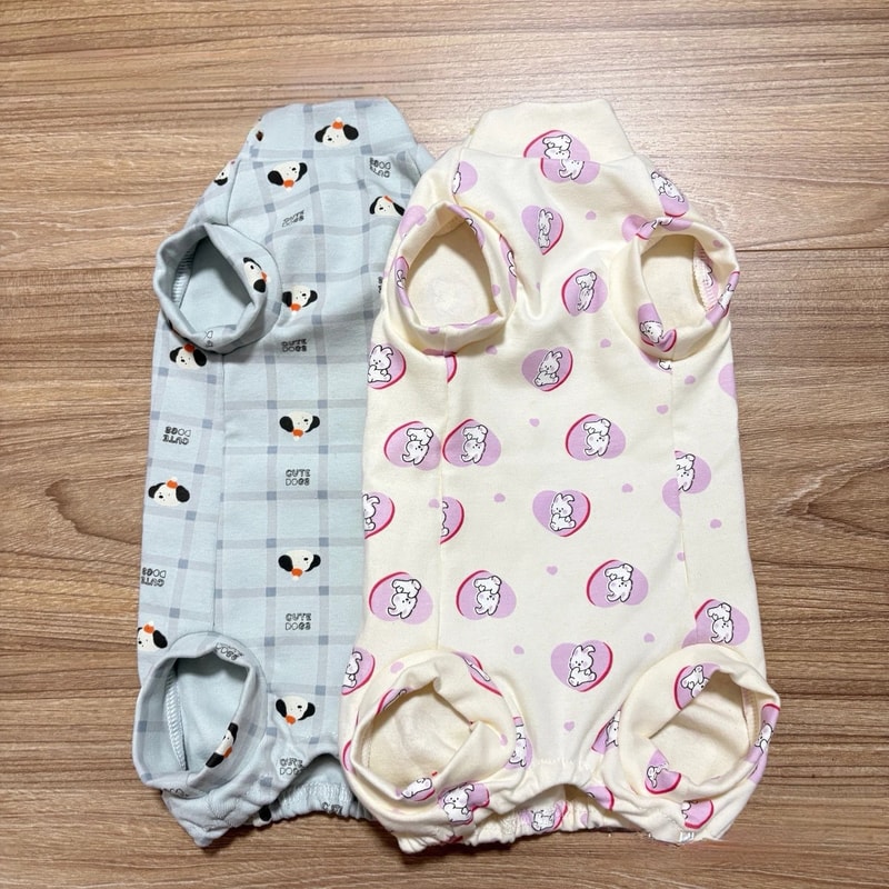 Cotton Sphynx Cat Jumpsuit Short Sleeve Shirt For Devon Rex Kittens 1