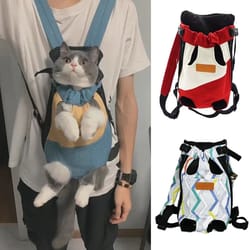 outdoor cat carrier backpack for walking riding and travel