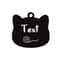 Custom Stainless Steel Cat Name Tag Engraved Pet ID Pendant 2