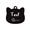 Custom Stainless Steel Cat Name Tag Engraved Pet ID Pendant 2