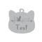 Custom Stainless Steel Cat Name Tag Engraved Pet ID Pendant 8