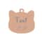 Custom Stainless Steel Cat Name Tag Engraved Pet ID Pendant 16