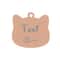 Custom Stainless Steel Cat Name Tag Engraved Pet ID Pendant 17
