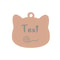 Custom Stainless Steel Cat Name Tag Engraved Pet ID Pendant 17