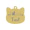 Custom Stainless Steel Cat Name Tag Engraved Pet ID Pendant 19