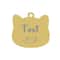 Custom Stainless Steel Cat Name Tag Engraved Pet ID Pendant 22