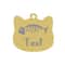 Custom Stainless Steel Cat Name Tag Engraved Pet ID Pendant 24