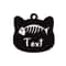 Custom Stainless Steel Cat Name Tag Engraved Pet ID Pendant 4