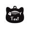 Custom Stainless Steel Cat Name Tag Engraved Pet ID Pendant 4