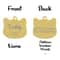 Custom Stainless Steel Cat Name Tag Engraved Pet ID Pendant 28