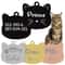 Custom Stainless Steel Cat Name Tag Engraved Pet ID Pendant 0