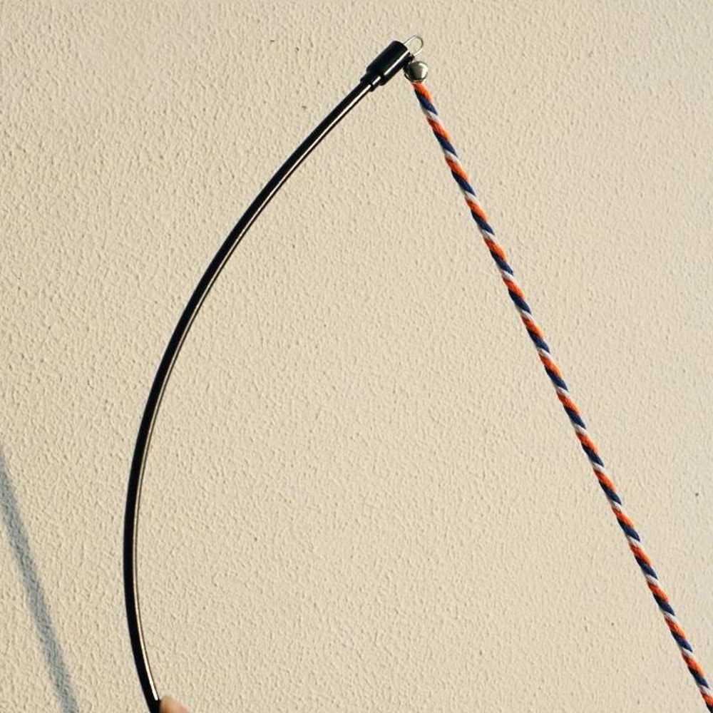 Interactive Cat Teaser Wand With Rope For Chewing And Chasing 11