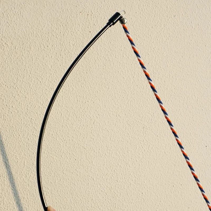 Interactive Cat Teaser Wand With Rope For Chewing And Chasing 11
