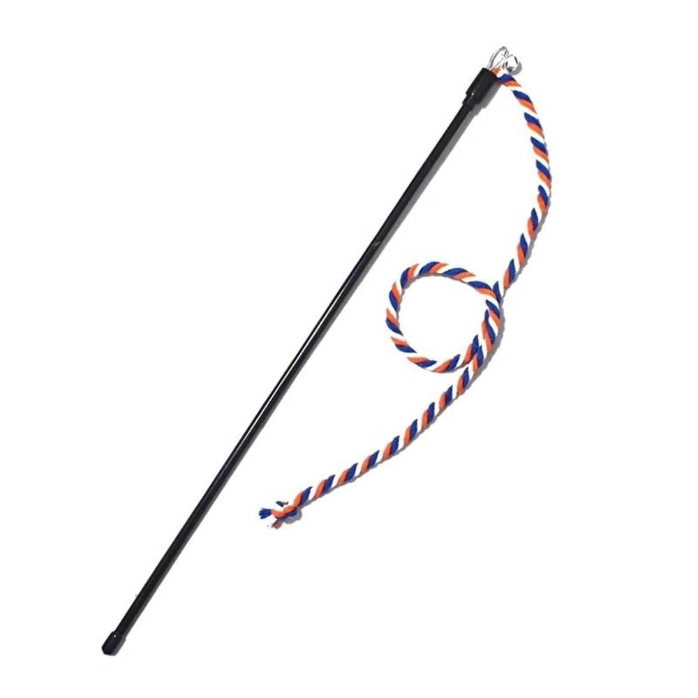 Interactive Cat Teaser Wand With Rope For Chewing And Chasing 2