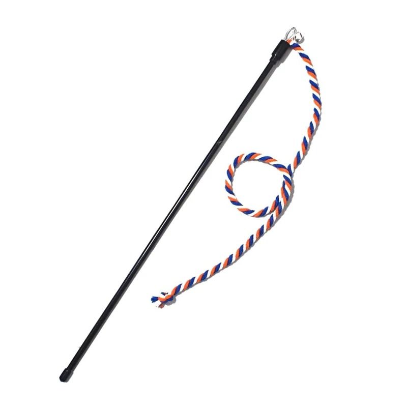 Interactive Cat Teaser Wand With Rope For Chewing And Chasing 2