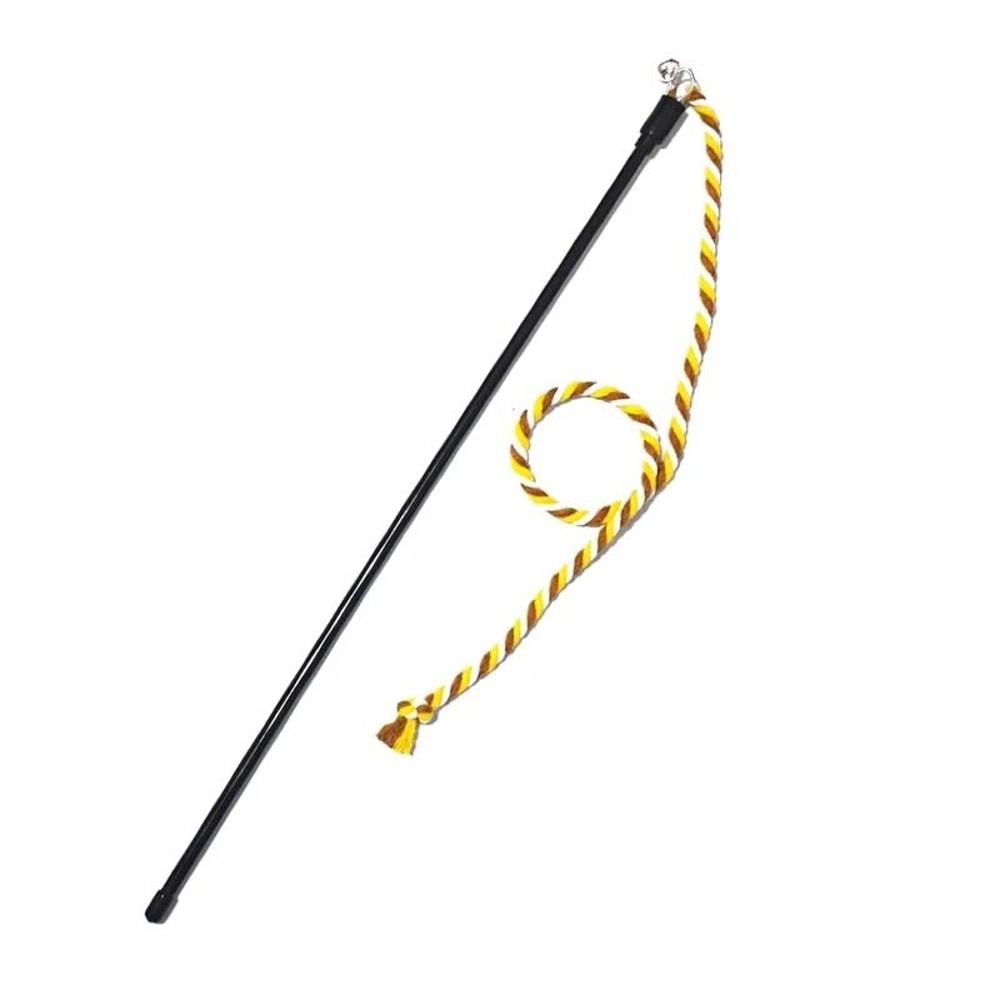 Interactive Cat Teaser Wand With Rope For Chewing And Chasing 3