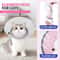 Adjustable Cat Recovery Cone Collar For After Surgery Wound Protection 0