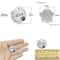 Stainless Steel Engraved Pet ID Tag Diamond Pendant For Cats And Dogs 15