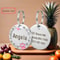 Stainless Steel Engraved Pet ID Tag Diamond Pendant For Cats And Dogs 16