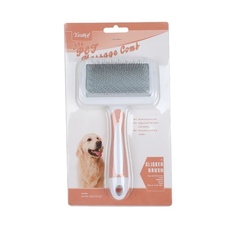 Pet Hair Shedding Comb Slicker Brush For Cats And Dogs 7