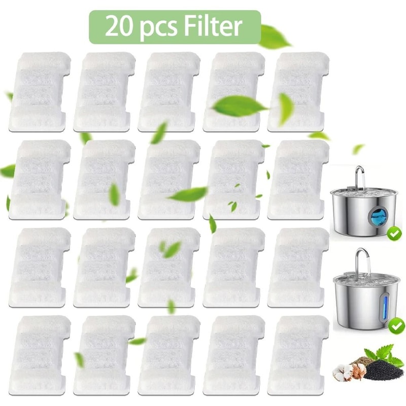 Cat Water Dispenser Filter Element Activated Carbon Replacement Filters 2