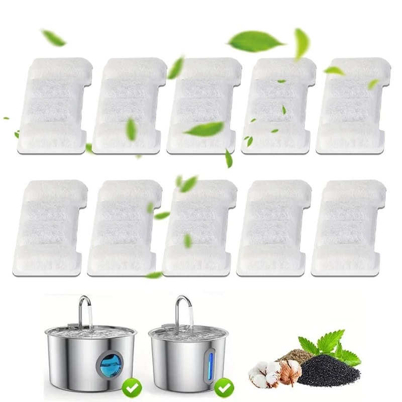 Cat Water Dispenser Filter Element Activated Carbon Replacement Filters 0