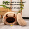 Yak Shaped Semi Enclosed Cat Bed For Winter Warmth And All Season Comfort 8
