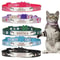 Personalized Cat Collar With Safety Buckle And Engraved Nameplate 0