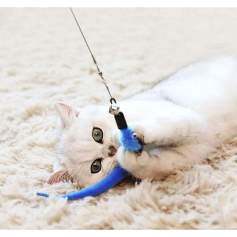 Cat Feather Wand Replacement Set For Interactive Play 1