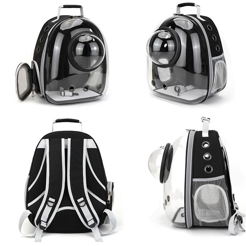 Breathable Space Capsule Cat Backpack Carrier 0